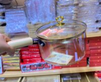 CACEROLA DE BOROSILICATO 3.5 LT